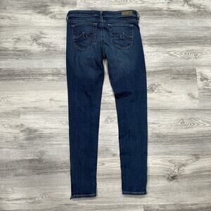 AG Jeans Legging Ankle Skinny Dark Wash Denim Everyday Casual Size 27R